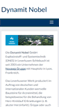 Mobile Screenshot of dynamit-nobel.de